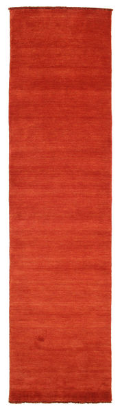  Handloom Fringes - Rust/Red Rug 80X300 Modern Runner
 Rust Red (Wool, India)