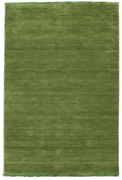  Handloom Fringes - Green Rug 120X180 Modern Olive Green (Wool, India)