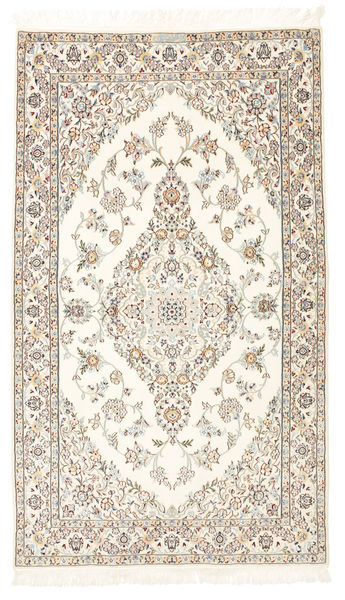  Nain 6La Habibian Rug 103X177 Authentic
 Oriental Handknotted Beige/Dark Beige (Wool/Silk, Persia/Iran)