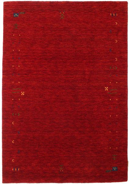  Gabbeh Loom Frame - Red Rug 140X200 Modern Dark Red/Crimson Red (Wool, India)