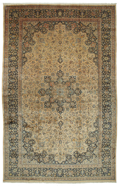  Mashad Astan Ghods Rug 508X789 Authentic
 Oriental Handknotted Light Brown/Dark Grey Large (Wool, Persia/Iran)