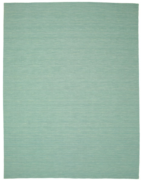  Kilim Loom - Mint Green Rug 300X400 Authentic
 Modern Handwoven Pastel Green/Turquoise Blue Large (Wool, India)