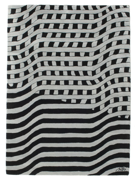 Passages Handtufted 140X200 Small Black/Grey Wool Rug Rug 