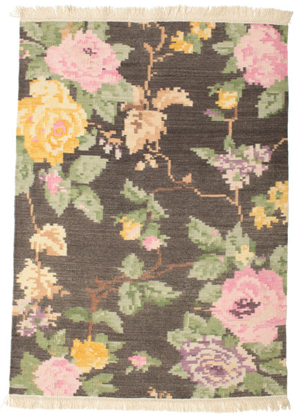 Kelim Karabakh Amira 120X180 Small Brown Floral Wool Rug 