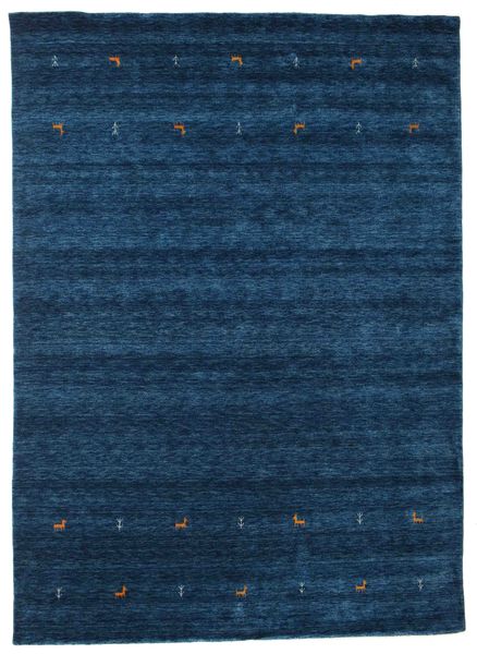  Gabbeh Loom Two Lines - Dark Blue Rug 240X340 Modern Dark Blue (Wool, India)