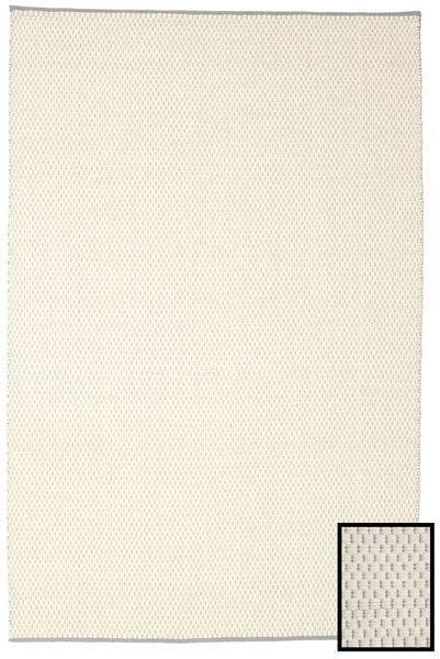  Bobbie - White_Grey Rug 200X300 Authentic
 Modern Handwoven Beige/Dark Beige (Wool, India)