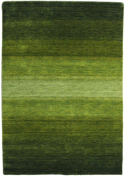  Gabbeh Rainbow - Green Rug 140X200 Modern Dark Green/Olive Green (Wool, India)