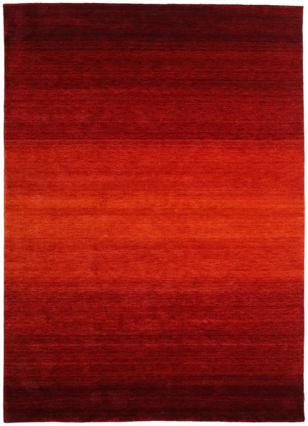  Gabbeh Rainbow - Red Rug 240X340 Modern Dark Red/Rust Red (Wool, India)