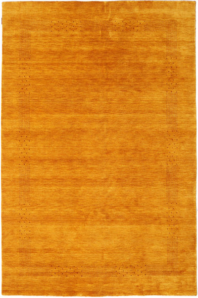 Loribaf Loom Fine Beta 190X290 Gold Plain (Single Colored) Wool Rug Rug 