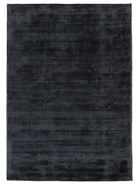  140X200 Plain (Single Colored) Small Tribeca Rug - Charcoal Grey 