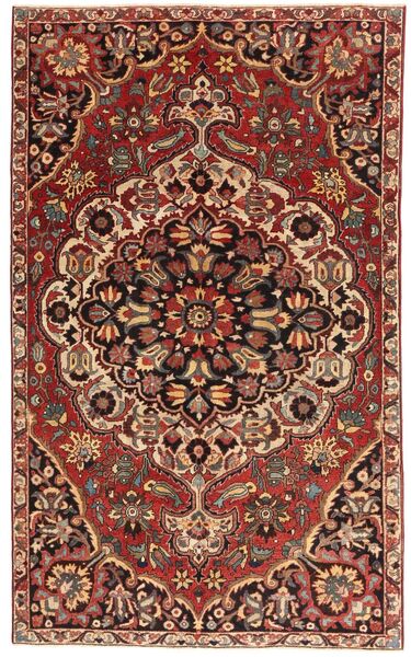  Bakhtiari Patina Rug 162X273 Authentic
 Oriental Handknotted Dark Brown/Dark Red (Wool, Persia/Iran)