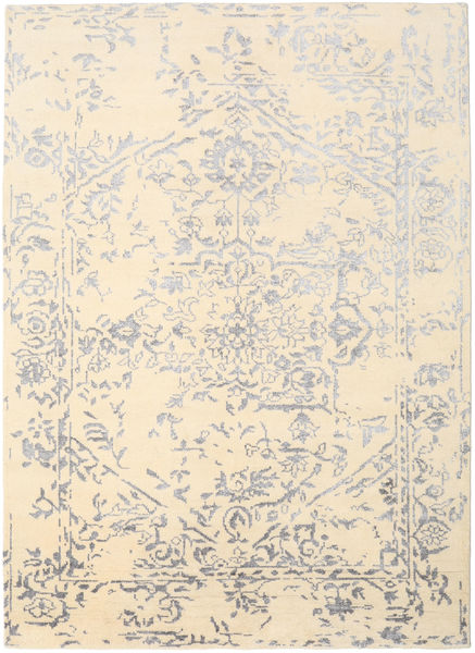  Orient Express - White/Grey Rug 210X290 Authentic
 Modern Handknotted Beige/Light Grey (Wool/Bamboo Silk, India)