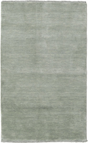  Handloom Fringes - Soft Teal Rug 100X160 Modern Light Grey/Light Green (Wool, India)