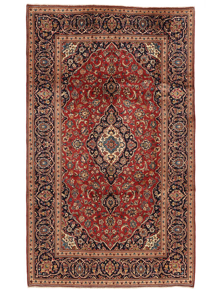  Keshan Rug 193X320 Authentic
 Oriental Handknotted Dark Red/Rust Red (Wool, Persia/Iran)