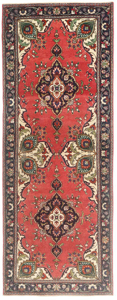  Tabriz Patina Rug 105X278 Authentic
 Oriental Handknotted Runner
 Dark Red/Rust Red (Wool, Persia/Iran)