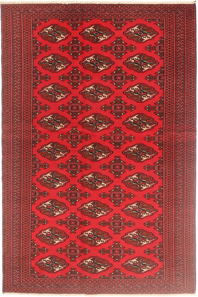  Turkaman Patina Rug 126X190 Authentic
 Oriental Handknotted Dark Red/Crimson Red (Wool, Persia/Iran)