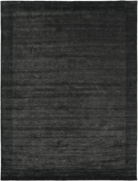  Handloom Frame - Black/Dark Grey Rug 200X300 Modern Dark Grey/Dark Green (Wool, India)