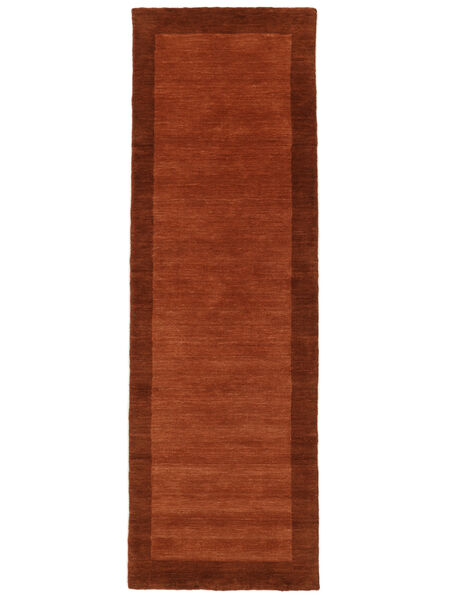  Handloom Frame - Rust Rug 80X250 Modern Runner
 Rust Red/Dark Red (Wool, India)