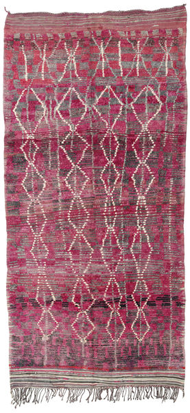  180X380 Shaggy Rug Berber Moroccan - Mid Atlas Wool, 