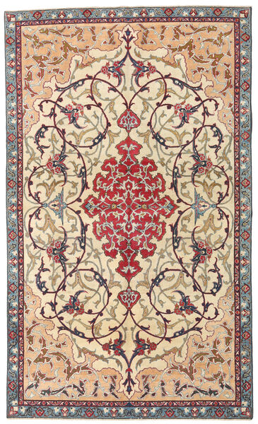  Najafabad Patina Rug 140X236 Authentic
 Oriental Handknotted Beige/Dark Brown (Wool, Persia/Iran)
