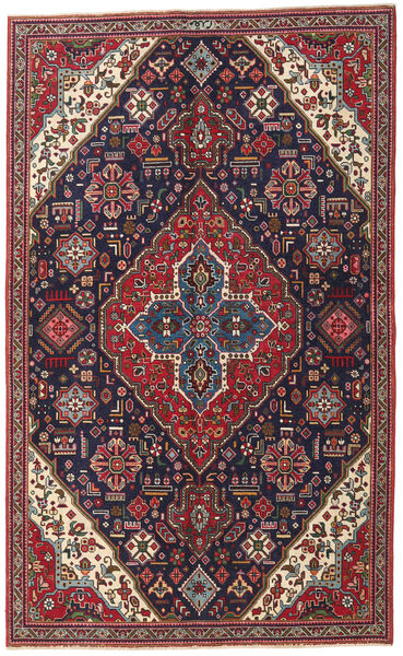  Tabriz Patina Rug 150X245 Authentic
 Oriental Handknotted Dark Purple/Dark Red (Wool, Persia/Iran)