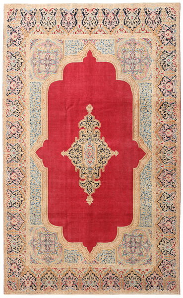  Kerman Patina Rug 205X335 Authentic
 Oriental Handknotted Crimson Red/Rust Red (Wool, Persia/Iran)
