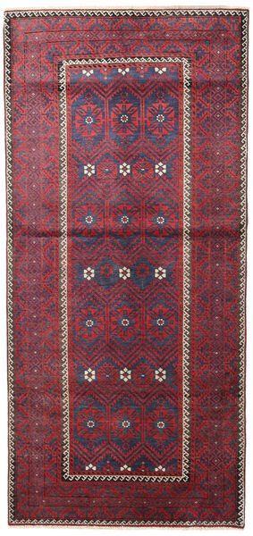  Baluch Patina Rug 116X252 Authentic
 Oriental Handknotted Dark Grey/Crimson Red (Wool, Persia/Iran)