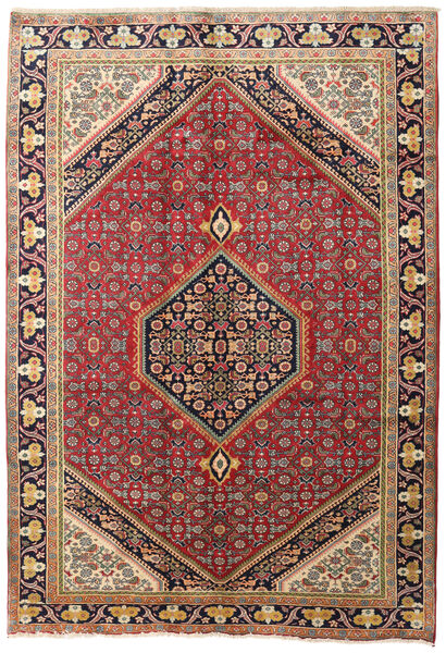 Zanjan Rug 200X288 Authentic
 Oriental Handknotted Dark Red/Dark Brown (Wool, Persia/Iran)