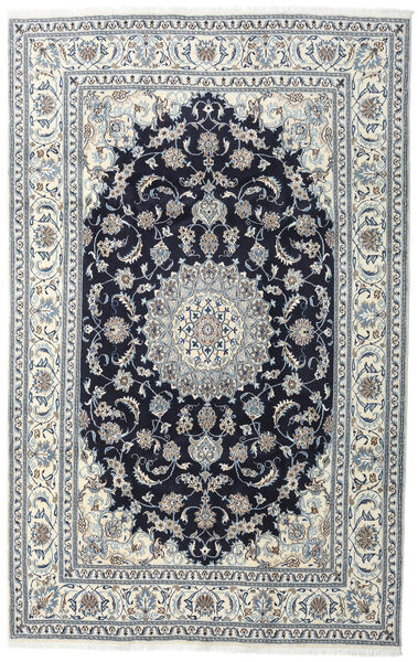  Nain Rug 200X308 Authentic
 Oriental Handknotted Dark Grey/Light Grey (Wool, Persia/Iran)