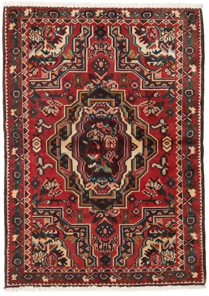  Bakhtiari Rug 103X145 Authentic
 Oriental Handknotted Dark Brown/Dark Red (Wool, Persia/Iran)