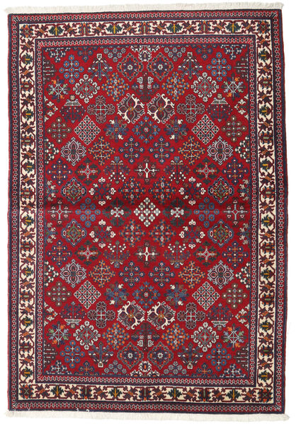 110X161 Meimeh Rug Rug Authentic
 Oriental Handknotted Red/Dark Grey (Wool, Persia/Iran)