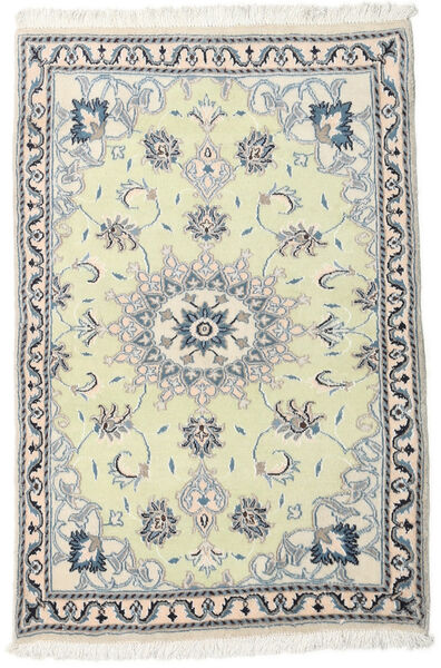  Nain Rug 89X139 Authentic
 Oriental Handknotted Beige/White/Creme (Wool, Persia/Iran)