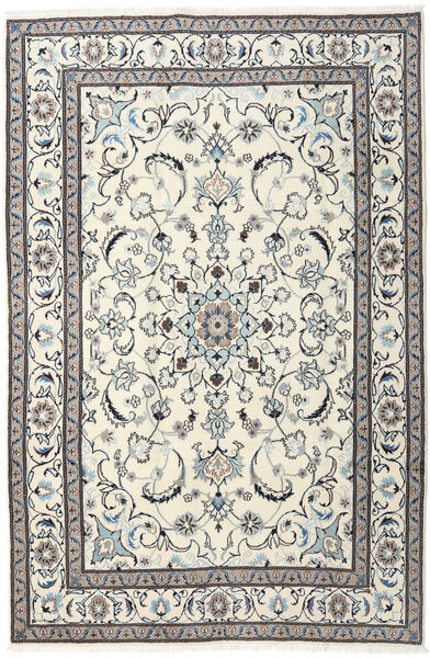  Nain Rug 195X293 Authentic
 Oriental Handknotted Beige/Light Grey (Wool, Persia/Iran)
