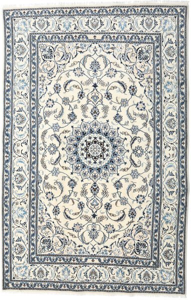  Nain Rug 195X299 Authentic
 Oriental Handknotted Beige/Light Blue (Wool, Persia/Iran)