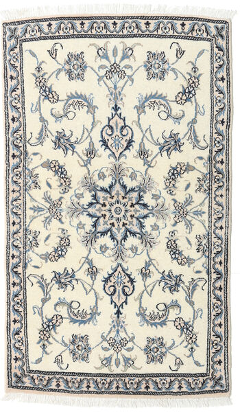  Nain Rug 84X143 Authentic
 Oriental Handknotted Beige/Light Grey (Wool, Persia/Iran)