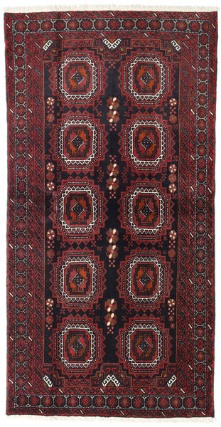  Baluch Rug 105X178 Authentic
 Oriental Handknotted Dark Red (Wool, Persia/Iran)