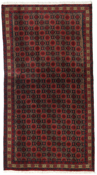  Baluch Rug 98X183 Authentic
 Oriental Handknotted Dark Red/Dark Brown (Wool, Persia/Iran)