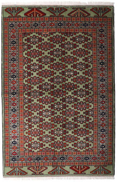  Turkaman Rug 138X207 Authentic
 Oriental Handknotted Dark Red/Dark Brown (Wool, Persia/Iran)