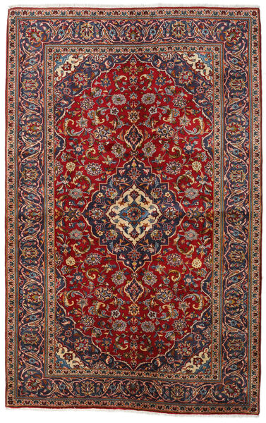  Keshan Rug 152X242 Authentic
 Oriental Handknotted Dark Red/Dark Brown (Wool, Persia/Iran)