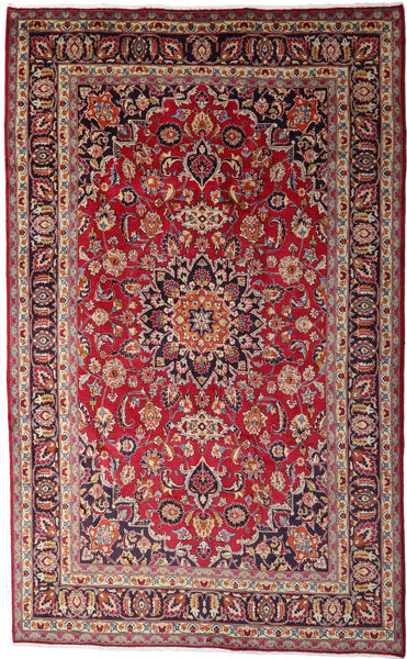  Mashad Rug 195X310 Authentic
 Oriental Handknotted Dark Red/Dark Brown (Wool, Persia/Iran)