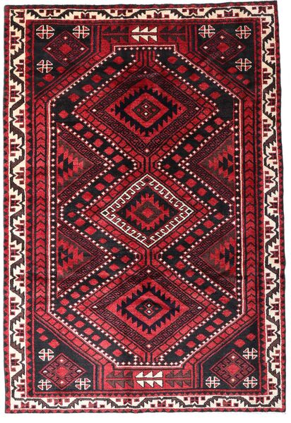  Lori Rug 171X249 Authentic
 Oriental Handknotted Dark Red/Dark Brown (Wool, Persia/Iran)