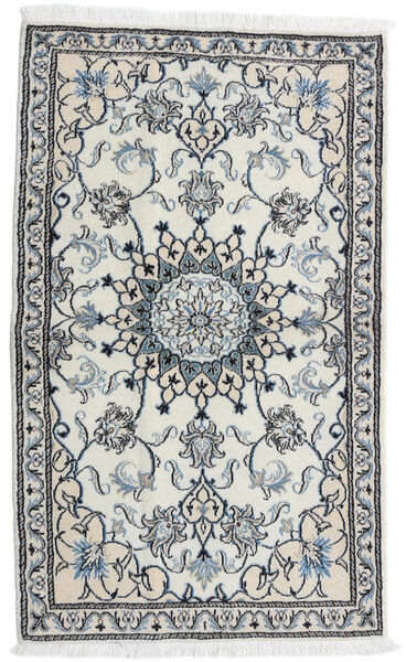  Nain Rug 87X143 Authentic
 Oriental Handknotted Light Grey/Dark Beige (Wool, Persia/Iran)