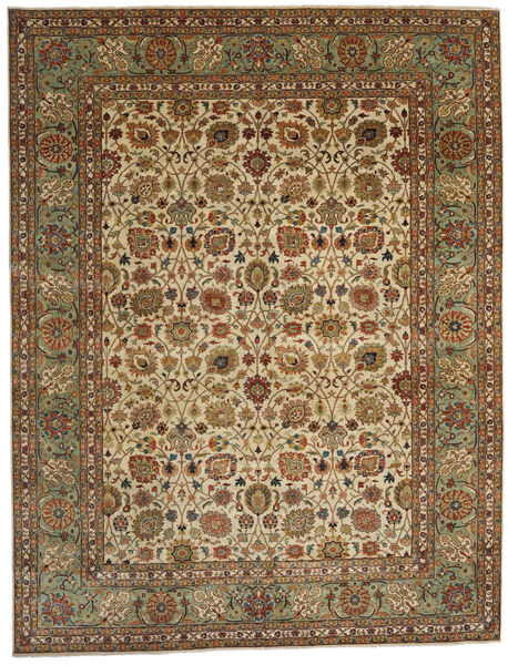  Farahan Rug 302X395 Authentic
 Oriental Handknotted Brown/Light Brown Large (Wool, Pakistan)