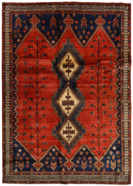  Afshar Rug 176X248 Authentic
 Oriental Handknotted Dark Brown/Rust Red (Wool, Persia/Iran)