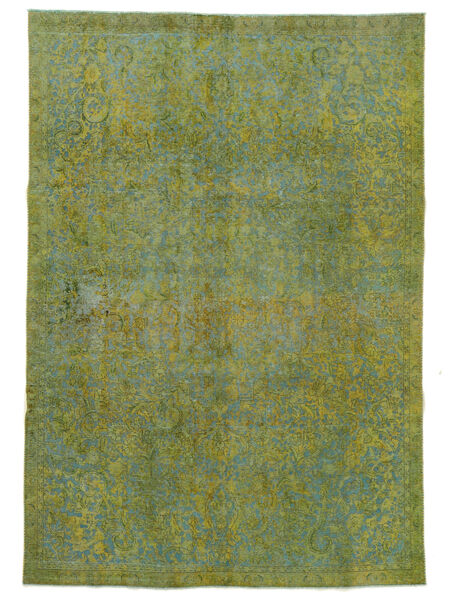  Vintage Heritage Rug 232X331 Authentic
 Modern Handknotted Light Green/Olive Green (Wool, Persia/Iran)
