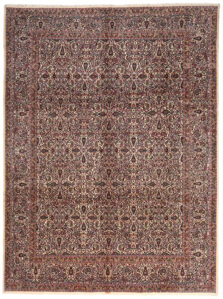  Kerman Ca. 1980 Rug 296X397 Authentic
 Oriental Handknotted Dark Brown/Dark Red Large (Wool, Persia/Iran)