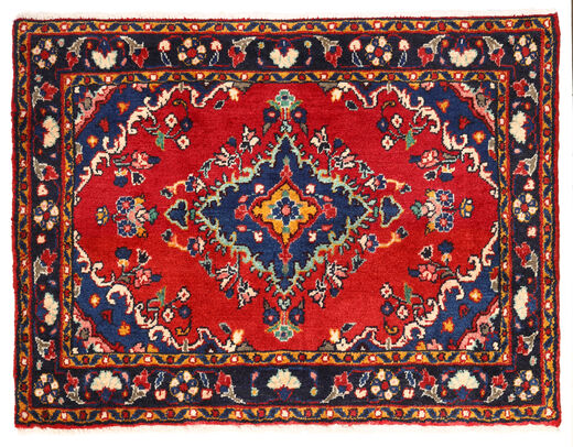 Lillian Rug Rug 75X100 Red/Dark Purple (Wool, Persia/Iran)