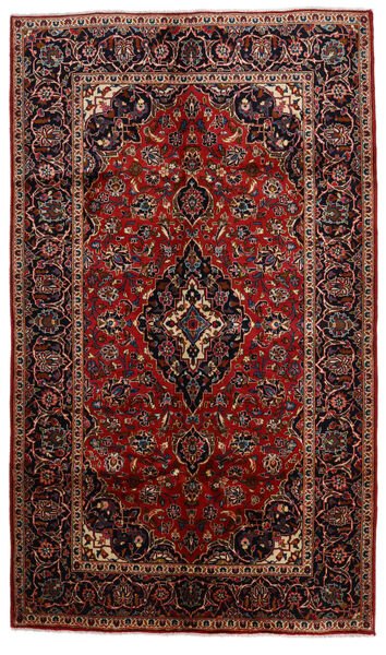  Keshan Rug 150X256 Authentic
 Oriental Handknotted Dark Red/Dark Brown (Wool, Persia/Iran)