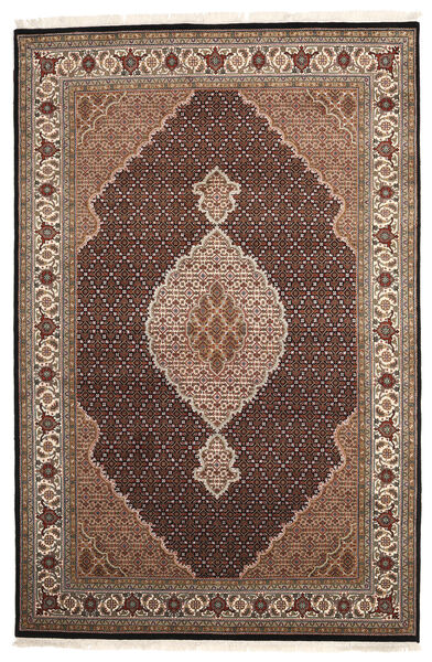  Tabriz Royal Rug 195X300 Authentic
 Oriental Handknotted Dark Brown/Light Brown ( India)