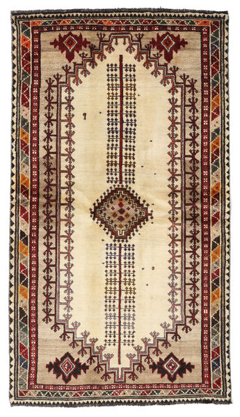  Qashqai Rug 126X228 Authentic
 Oriental Handknotted Dark Brown/Beige/Light Brown (Wool, Persia/Iran)